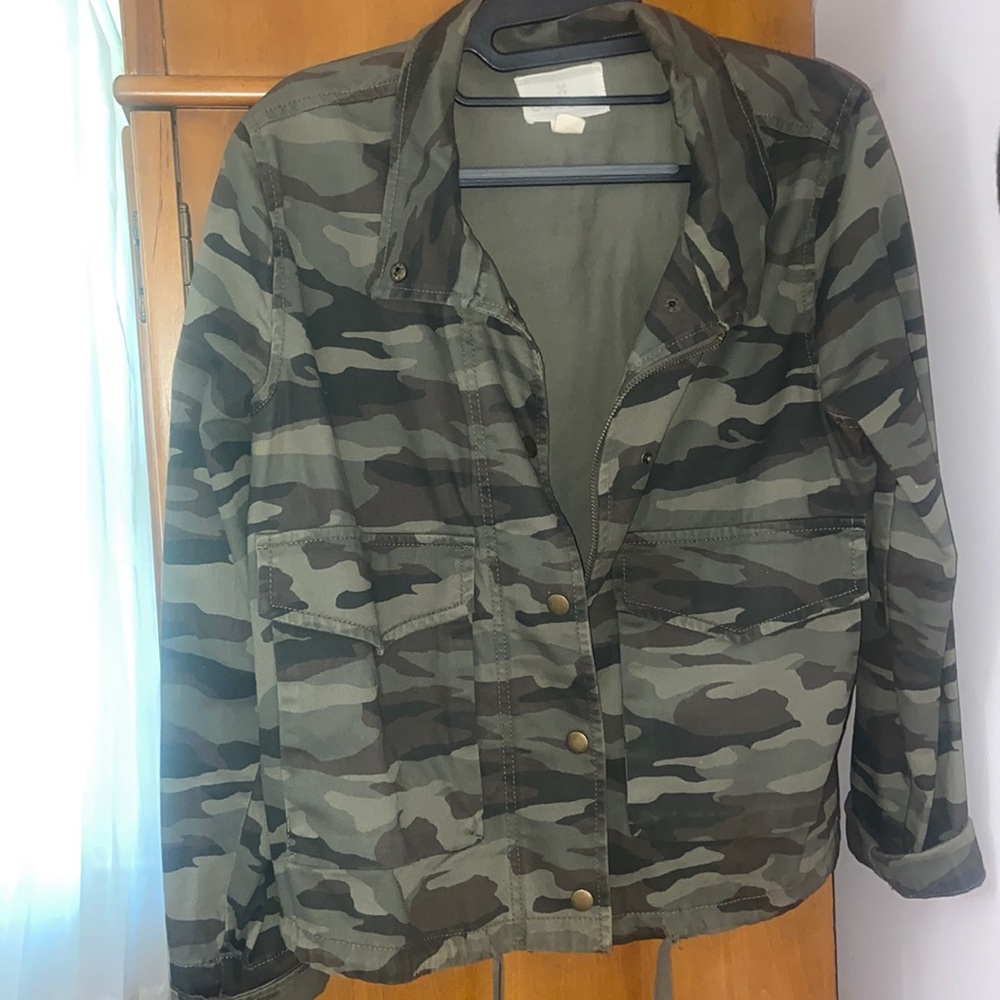 Nordstrom Army Green Jacket
